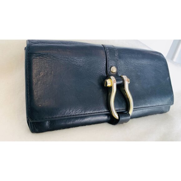 Mulberry Black Leather Wallet - Picture 3 of 11